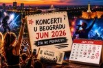 Koncerti u Beogradu jun 2026: šta ne propustiti